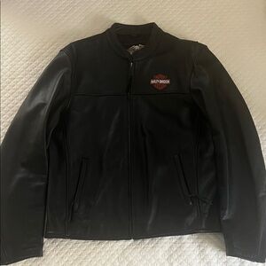 MEN’S Classic Harley-Davidson Men's Black Leather Jacket